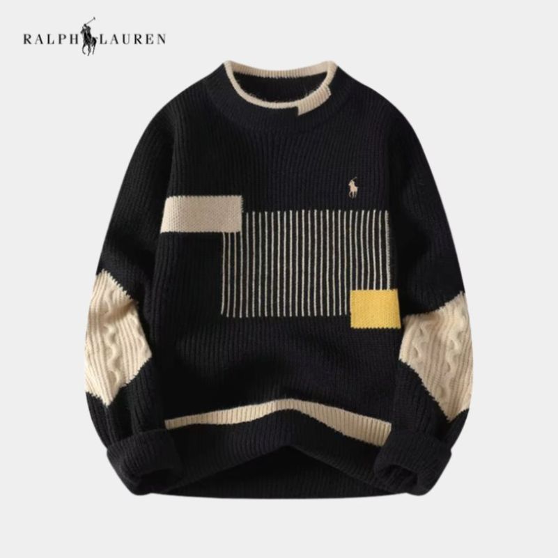 Color-Block Montreux Pullover